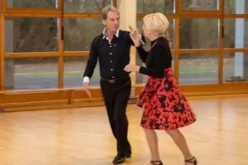 Begeisterte Tanzsportler: Edgar und Inge Geipel. 
