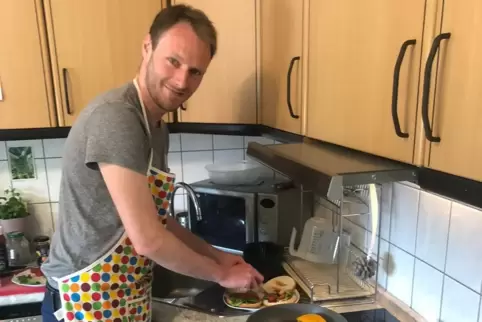 Hat in der Corona-Pause sein Koch-Talent entdeckt: Marc Windecker.