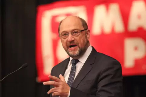 Einziger Kandidat für die Nachfolge Becks: Martin Schulz