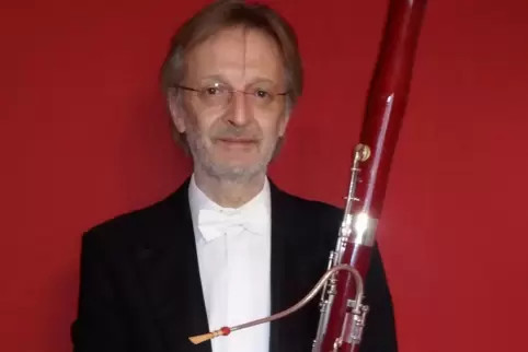 Leidenschaftlicher Fagottist: Thomas Ludes. 