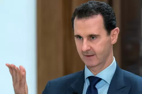 Sein Regime steht in Koblenz vor Gericht: Baschar al-Assad, seit 2000 ist der 55-Jährige Präsident Syriens.