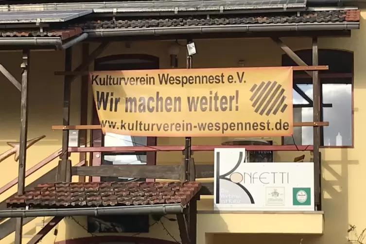 Dieses Plakat aus dem Jahr 2018 stimmt leider nicht mehr: Der Kulturverein Wespennest stellt nach 33 Jahren seine Arbeit ein.