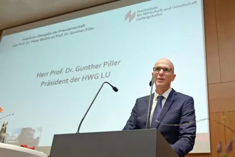 Der neue Präsident: Gunther Piller. Er lebt in Speyer. 