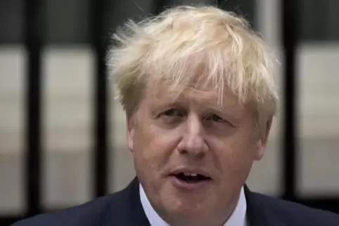 Noch ist er britischer Premierminister: Boris Johnson. 