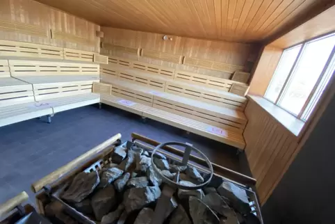 Die Sauna im Cabalela: Um Energie zu sparen, bleibt sie öfter kalt. 