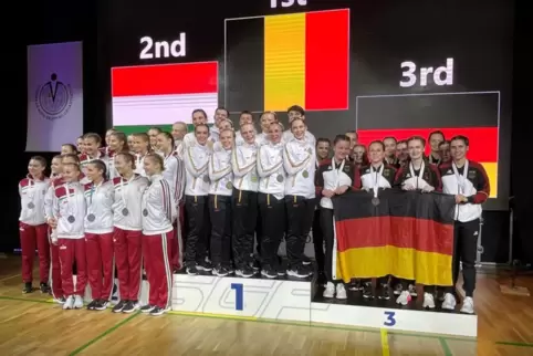 Deutschland wurde bei den Europameisterschaften im neu eingeführten Showwettbewerb vom Team des TV Waldmohr vertreten. Mit dabei