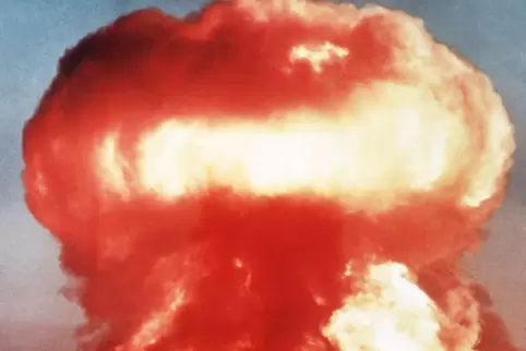 Ein einziges Mal wurde tatsächlich eine Atomgranate bei einer Übung in Nevada (USA) abgeschossen. 
