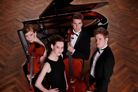 Das „Notos Quartett“ aus Berlin war 2017 schon einmal im Von-Busch-Hof zu erleben – jetzt kommen die vier mit Stücken von Mozart