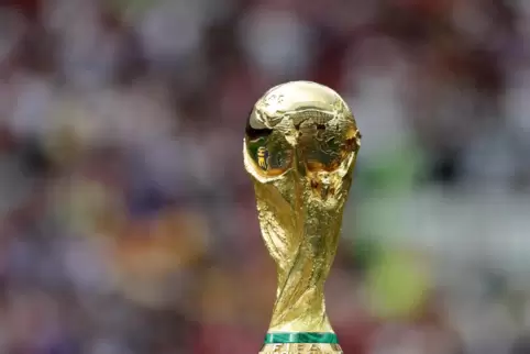 ie begerteste Trophäe im Fußball: der WM-Pokal.