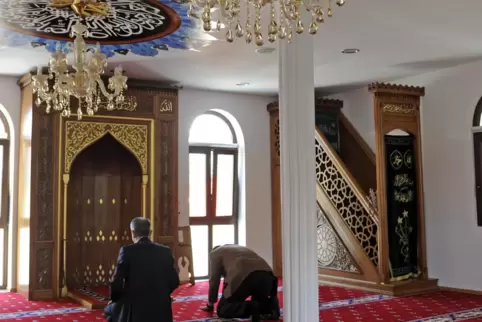 Mit enger Anbindung an die türkische Regierung: Ditib-Moschee in Dannstadt (Rhein-Pfalz-Kreis). Der Verband mit 51 Gemeinden in 