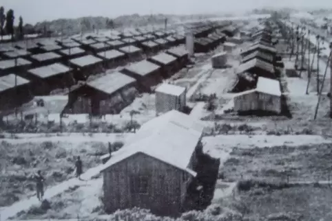 Tausende Juden wurden 1940 in das Lager Gurs in Südwestfrankreich deportiert.