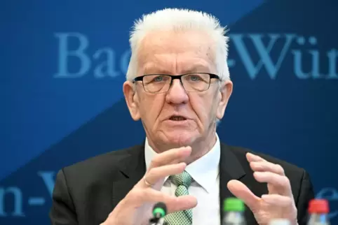 Erster grüner Ministerpräsident Deutschlands: Winfried Kretschmann. 