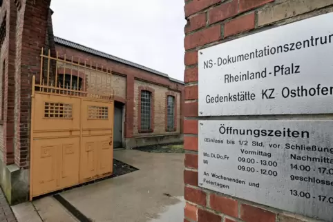 Die KZ-Gedenkstätte in Osthofen, ein frühes Konzentrationslager des Nationalsozialismus – und der Ort, in dem der Roman „Das sie