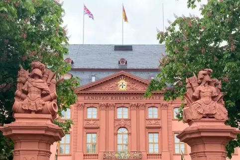 Der Landtag in Mainz. 