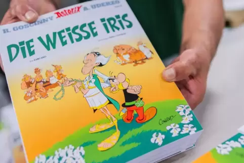 Erst seit dem 26. Oktober auf dem Markt und schon ein Bestseller: der neue „Asterix“-Band.