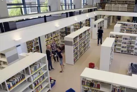 Die Stadtbibliothek Ludwigshafen ist mit 3,4 Millionen Euro Jahresbudget der höchste Posten nach dem Theater im Pfalzbau. 