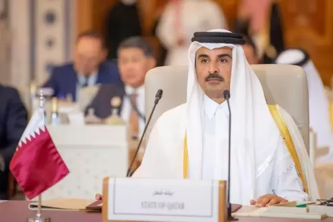 Katar, hier der Emir Scheich al-Thani, war Vermittler in den Gesprächen
