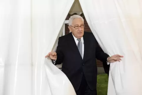 Henry Kissinger liebte es, in der Öffentlichkeit zu stehen. An Selbstbewusstsein fehlte es ihm nicht, bis ins hohe Alter.