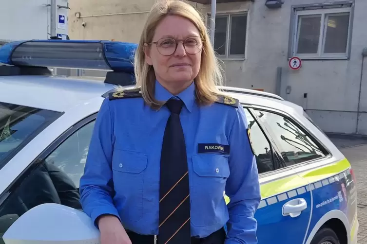 Vorbild für Frauen im Polizeidienst: Anja Rakowski.