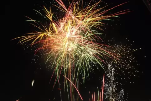 Das neue Jahr wird in LU wieder mit Feuerwerk begrüßt.
