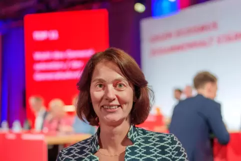 Sie ist die Spitzenkandidatin der Bundes-SPD für die Europawahl: Katarina Barley aus Trier.