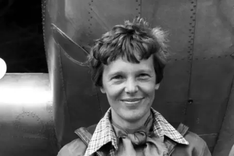 Flugpionierin und Frauenrechtlerin: Amelia Earhart. 