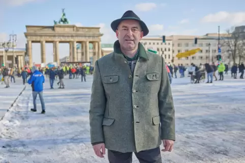 Berlin im Blick: Hubert Aiwanger (53) ist Parteivorsitzender der Freien Wähler, stellvertretender bayerischer Ministerpräsident 