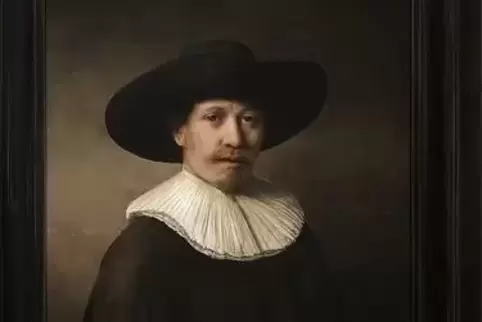 Sieht echt aus: Mit Künstlicher Intelligenz erstelltes „Rembrandt“. Gemälde. 