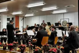 Das Hauptorchester beim traditionellen Weihnachtskonzert im vergangenen Jahr. 