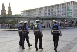Immer wieder in der Diskussion: die Sicherheit und die Polizeipräsenz am Berliner Platz.
