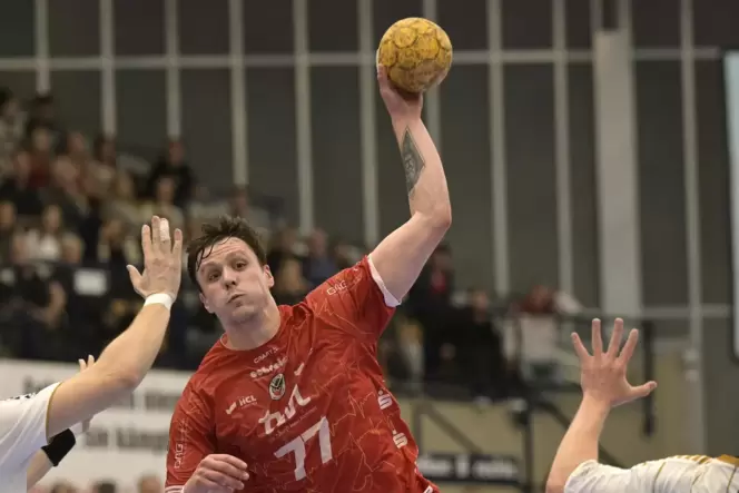 Jannek Klein gehört zu den Stützen des Handball-Zweitligisten Eulen Ludwigshafen.
