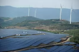 Erneuerbare Energien – hier in der Provinz Guizhou – werden in China so schnell und stark ausgebaut wie in keinem anderen Land. 