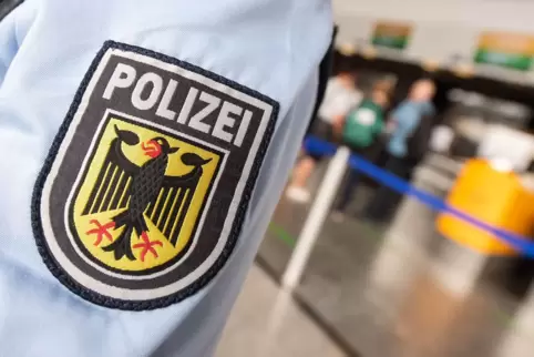 Bundespolizei am Flughafen