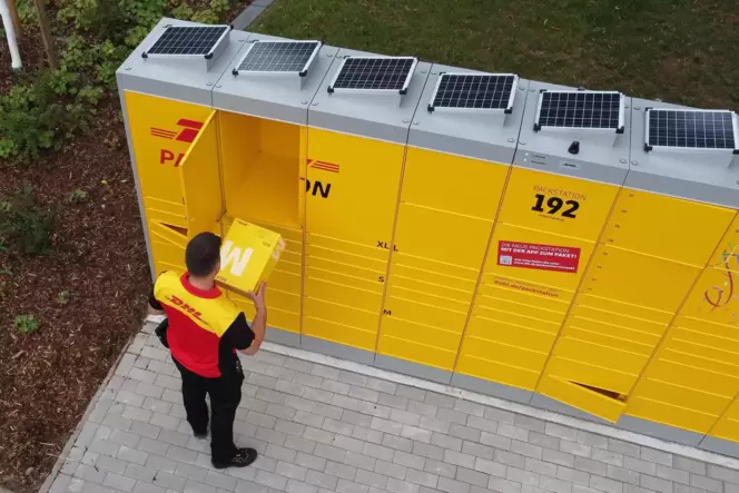 solarbetriebene packstation