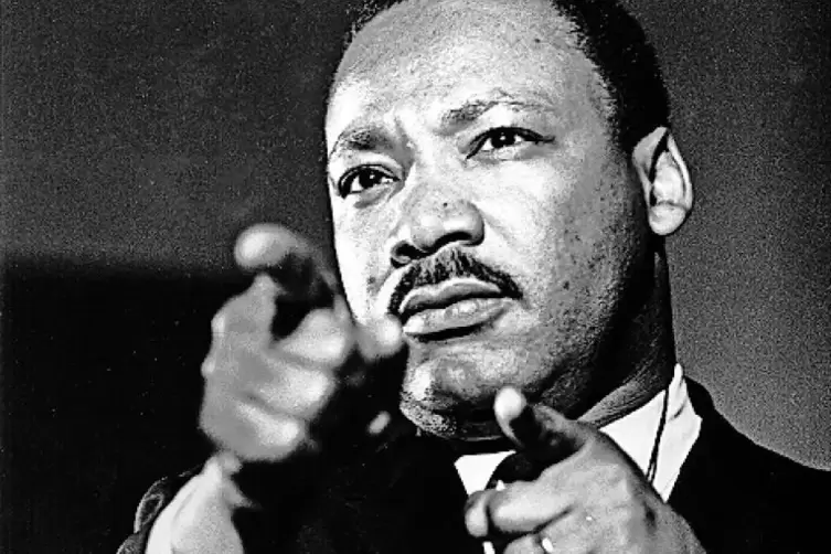 Einer von 95 Luther-inspirierten Menschen: Martin Luther King.