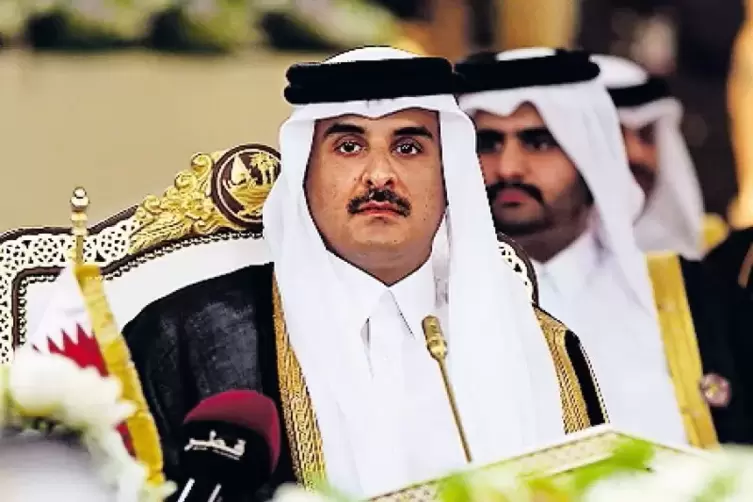 Katars Emir Al-Thani steht bei seinen Nachbarn am Pranger.