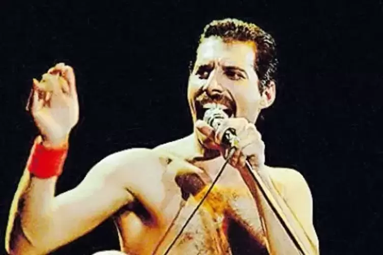 Legende: Freddie Mercury 1981 in Montreal