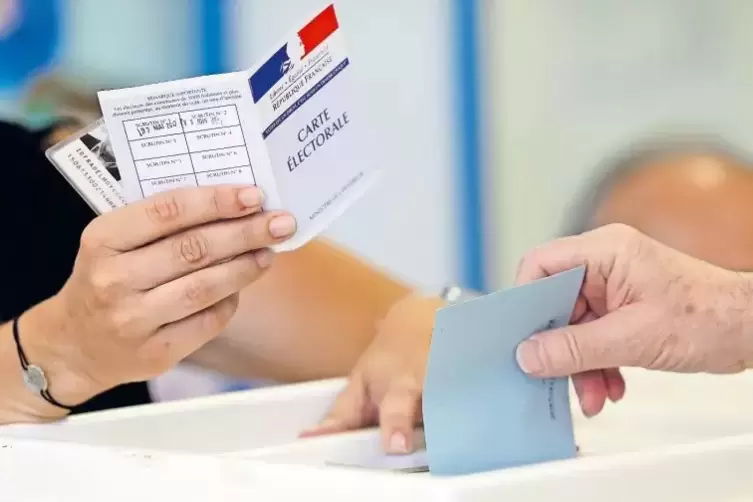 Die Wahlbeteiligung lag im Elsass bei 42,46 Prozent.