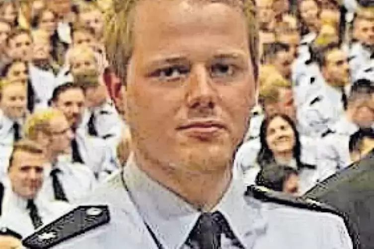 Forscht im Speyerer Landesarchiv: Polizist Markus Hoffmann.