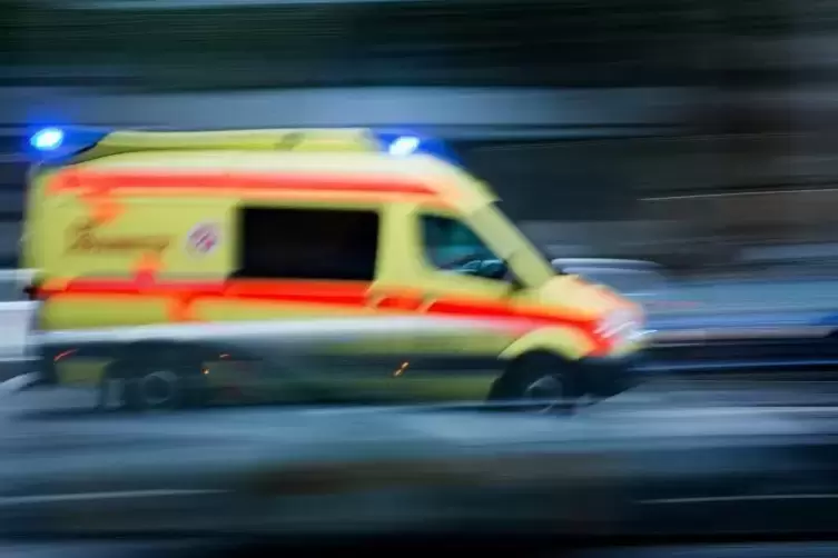 Die Unfallopfer wurden in die Krankenhäuser Kandel und Germersheim gebracht.  SymbolFoto: DPA