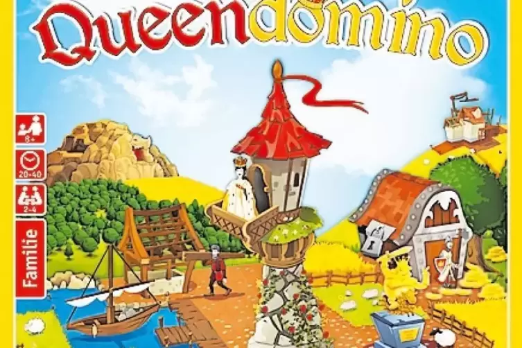 „Queendomino“ kann alleine oder mit „Kingdomino“ gespielt werden.