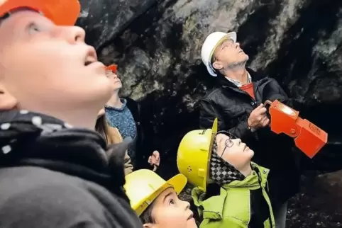Ansichten Untertage: Der Imsbacher Bergbauverein hat sich Gedanken darüber gemacht, wie Besucher künftig wieder die Weiße Grube 