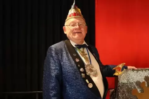Hartmut Zahler ist begeisterter Fasnachter. 