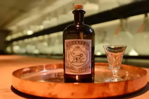 Der Gin Monkey 47 der Black Forst Distillers enthält 47 Volumenprozent Alkohol.