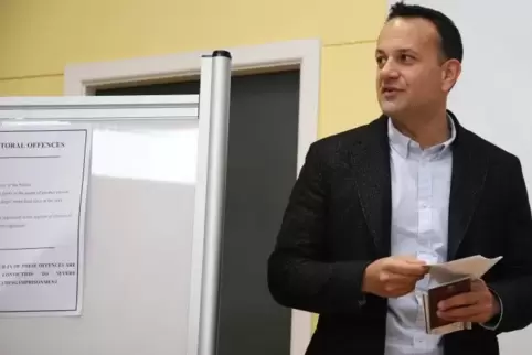 Dem amtierenden irischen Premier Leo Varadkar stehen schwierige Sondierungen für eine neue Regierung bevor.