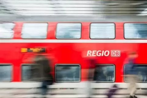 Der Zug war mit Tempo 115 unterwegs.