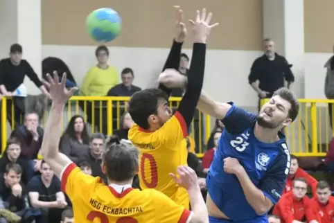 Auch elf Tore von HR-Spieler Marc Oliver Kuhn konnten die Niederlage gegen Eckbachtal nicht verhindern.