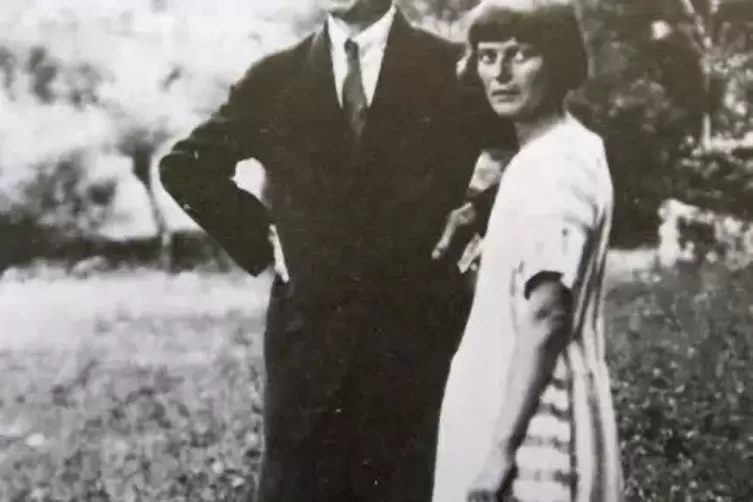 Hugo Ball und Emmy Henning heirateten 1920. 