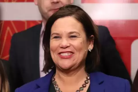Strahlende Siegerin in Irland: Mary Lou McDonald, Präsidentin der linken Partei Sinn-Fein.