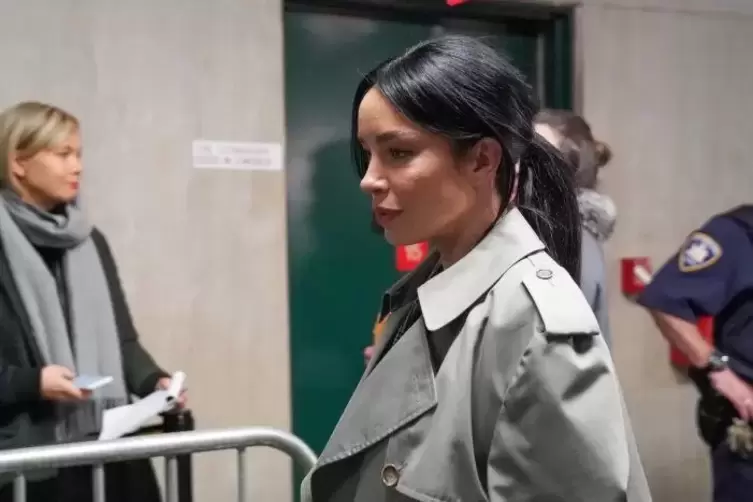 Zeugin der Verteidigung: Claudia Salinas.